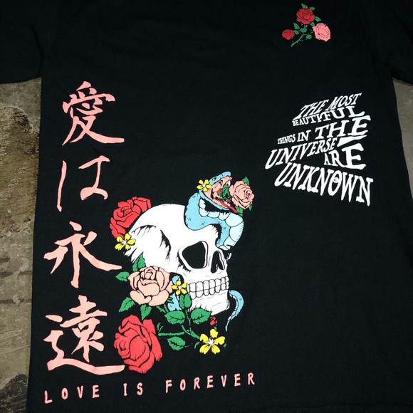 SMALL “Love is forever” graphic tee - Picture 2 of 4